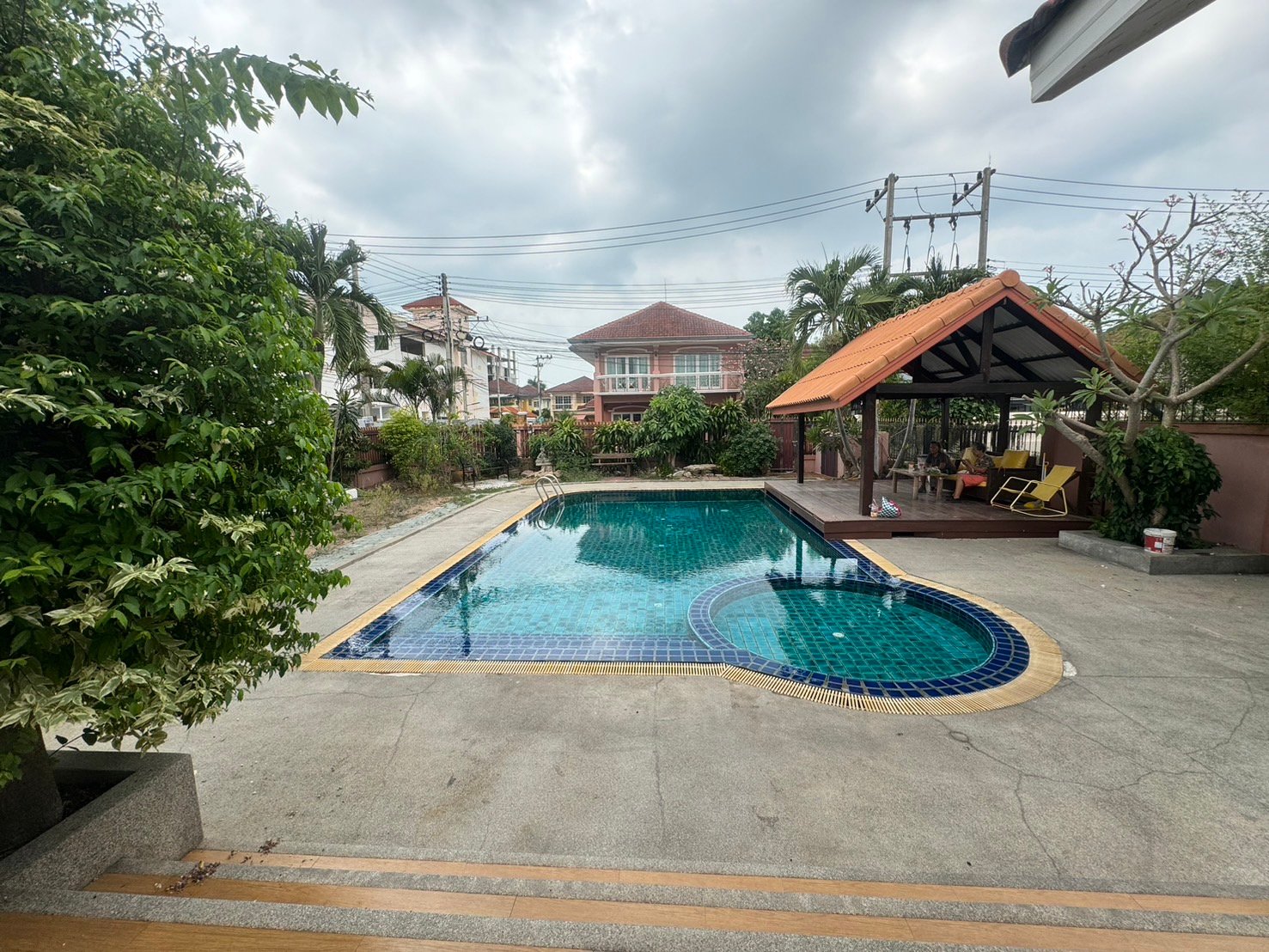 Pool villa in view point